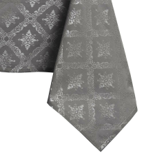  Asztalterítő Maya barna nyomott klasszikus 140x300 owal DecoKing lakástextília