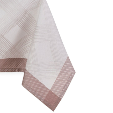  Asztalterítő MILLUZA szín krémszínű metálfényes motívum klasszikus 140x400 ameliahome lakástextília