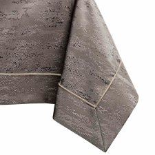  Asztalterítő Vesta barna dombornyomott modern 120x220 AmeliaHome lakástextília