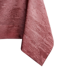  Asztalterítő Vesta rózsaszín dombornyomott modern 140x160 AmeliaHome lakástextília