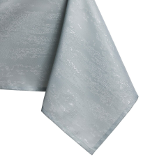 Asztalterítő Vesta szürke dombornyomott modern 155x400 owal AmeliaHome lakástextília