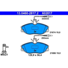 ATE fékbetétkészlet, tárcsafék 13.0460-2817.2 autóalkatrész