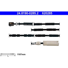 ATE figyelmezető kontaktus, fékbetétkopás ATE 24.8190-0285.2 autóalkatrész