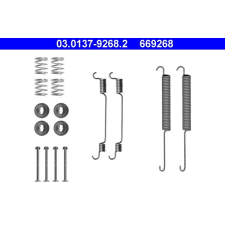 ATE tartozékkészlet, fékpofa ATE 03.0137-9268.2 autóalkatrész