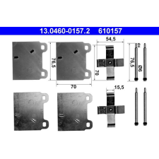 ATE tartozékkészlet, tárcsafékbetét ATE 13.0460-0157.2 autóalkatrész