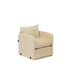  Atelier Del Sofa együléses kanapéágy, krémszínű Saga Single - Krém