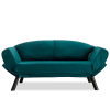 Atelier del Sofa Genzo Petrol Blue kinyitható kanapé, petróleum