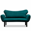 Atelier del Sofa Kihúzható kanapé Chatto Petrol Blue, petróleum