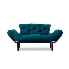 Atelier del Sofa Nitta Petrol Blue kinyitható kanapé, petróleum bútor