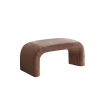 Atelier del Sofa Nu Bench Brown pad, barna
