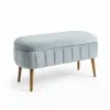  Atelier Del Sofa Oslo Babyface puff, szürke