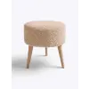  Atelier Del Sofa Pouffe Cappucino Az-Ovl-Ws - Cappucino