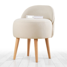  Atelier Del Sofa Pouffe Cream Corvile - Cream bútor