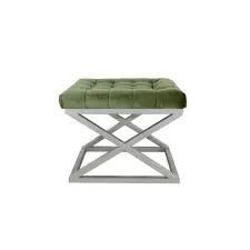  Atelier Del Sofa Pouffe Silver Fuchsia Capraz - Silver, Fuchsia v2 bútor