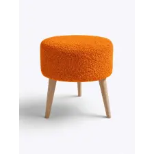  Atelier Del Sofa Puff Az-Ovl-Ws - Narancssárga bútor
