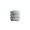  Atelier Del Sofa Puff Kékes Szürke Boumy Fa - Kék