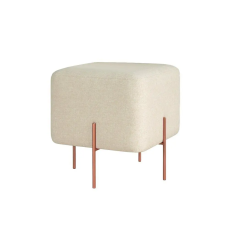  Atelier Del Sofa Puff Krém Réz 58 - Krém bútor
