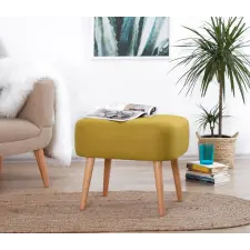  Atelier Del Sofa Puff Sárga Papagáj - Sárga bútor