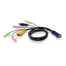 ATEN 2L-5303U KVM Kábel USB VGA 3m kábel és adapter