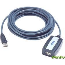 ATEN Aten UE250-AT aktív USB hosszabbító kábel 5m kábel és adapter