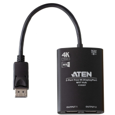 ATEN DisplayPort 1.2/1.2a Elosztó Fekete 15cm VS92DP kábel és adapter