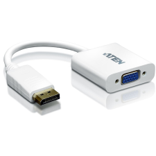 ATEN DisplayPort VGA/D-Sub Átalakító Fehér 10cm VC925 kábel és adapter