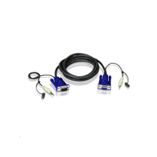 ATEN KVM kábel 1.8m (2L-2402A) kábel és adapter