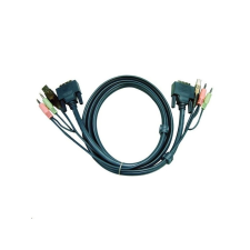 ATEN KVM kábel 5m (2L-7D05U) kábel és adapter