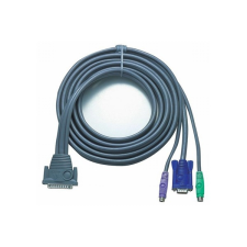 ATEN KVM Kábel PS/2 VGA 5m 2L-1605P kábel és adapter
