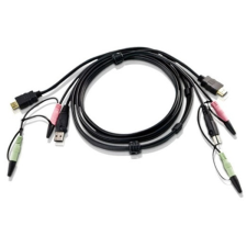 ATEN KVM Kábel USB HDMI 1.8m 2L-7D02UH egyéb hálózati eszköz