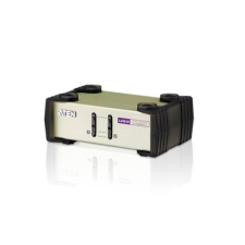 ATEN KVM Switch 2PC USB+PS/2 +kábel CS-82U kábel és adapter