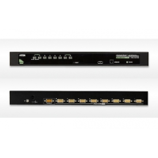 ATEN KVM Switch 8PC PS2/ USB OSD CS1308 kábel és adapter