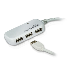 ATEN UE2120H 4-Port USB2.0 Extender Hub 12m White hub és switch
