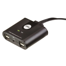 ATEN US224 2x4 USB2.0 Peripheral Sharing Switch hub és switch