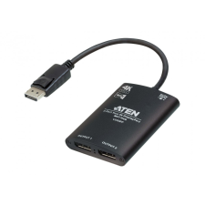 ATEN VS92DP 2-Port True 4K DisplayPort MST Hub kábel és adapter