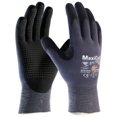 ATG 52-3445 MaxiCut Ultra vágásbiztos védőkesztyű (kék/fekete, 8/M)