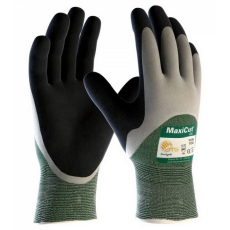 ATG Kesztyű ATG (34-305) Maxicut Oil tenyér mártott vágásbiztos olajálló green/black 09