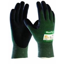 ATG Kesztyű ATG (34-8743) Maxiflex Cut vágásálló precíziós tenyérmártott green/black 08 védőkesztyű