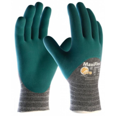 ATG Kesztyű ATG (34-925) Maxiflex Comfort ökölcsontig mártott szerelő green 09