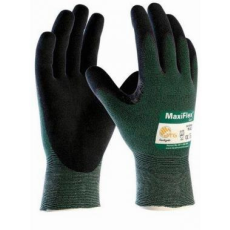 ATG MaxiFlex Cut mártott kesztyű - 34-8743 (zöld/fekete, 9)