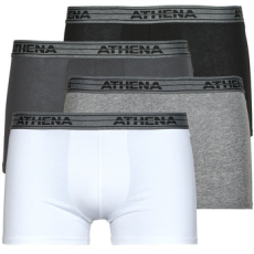 Athena Boxerek BASIC COTON Pack de 4 Fekete EU XL