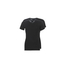 Athena Rövid ujjú pólók T SHIRT COL V Fekete EU M
