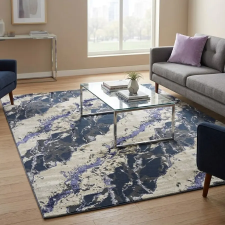  Athena szőnyeg Cream-Navy 200x290cm B7125A-2 lakástextília