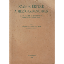 Athenaeum Számok értéke a mezőgazdaságban antikvárium - használt könyv