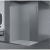Atlantis Walk-in zuhanyfal 140, 190cm, 8mm WIF-1419