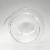  Átlátszó akril gömb, elején kör alakú nyílással. Mérete: 10 cm