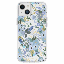 Átlátszó puskapapír - iPhone 14 Plus tok Garden Party Blue (RP049276) tok és táska