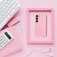  Átlátszó tok 2mm BLINK SAMSUNG A14 5G / A14 4G rózsaszínű tok és táska