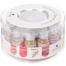 Atmosphera illatolaj + aromalámpa - 10ml, 12db illóolaj