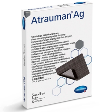  Atrauman Ag ezüsttartalmú sebfedő steril kötszer 5x5cm gyógyászati segédeszköz